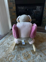 Plush toy, dog rocker
