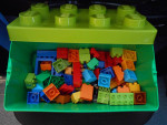 Complete Duplo Blocks Set In Container