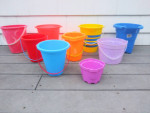 Beach pail lot