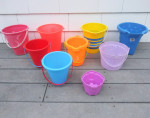 Beach pail lot