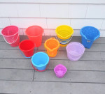 Beach pail lot