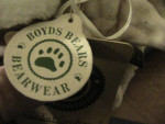 Vintage Boyds Angel Bear - 8" Tall