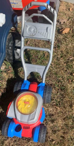 Fisher Price Mower Bubble Push LawnMower Toy Kids Outside Outdoors FP