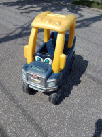 Little tikes blue push truck 50 firm