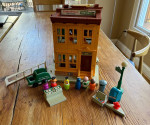 Vintage Fisher-Price Sesame Street Playhouse toy