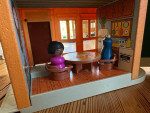 Vintage Fisher-Price Sesame Street Playhouse toy