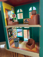 Vintage Fisher-Price Sesame Street Playhouse toy