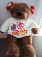 Two teddy bears