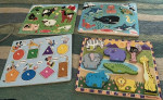 PAW PATROL RIDE ON TOY + 4 WOOD PUZZLES
