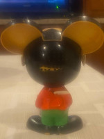 Vintage 1976 Mattel Talking Mickey Mouse Pull String Chatter Chum - Works