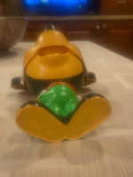 Vintage 1976 Mattel Talking Mickey Mouse Pull String Chatter Chum - Works