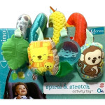 INFANTINO Wee Wild Ones SPIRAL & STRETCH ACTIVITY TOY ~ New with Tags