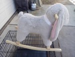 Rocking Horse - Toy Plush Bunny