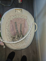 Graco swing and baby clothes