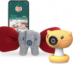 Pixsee Play Friend Smart Baby Monitor AI Soft Elephant Toy Camera Set