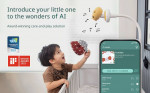 Pixsee Play Friend Smart Baby Monitor AI Soft Elephant Toy Camera Set