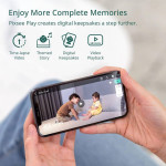 Pixsee Play Friend Smart Baby Monitor AI Soft Elephant Toy Camera Set