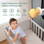 Pixsee Play Friend Smart Baby Monitor AI Soft Elephant Toy Camera Set