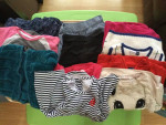 Lot of baby stuff and clothes of infant girl