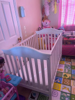 Crib and lots of kids items