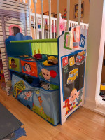 Crib and lots of kids items