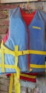 Adult Coral, Life Jacket, Size L