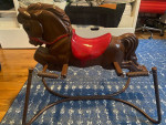 Vintage 1940s rocking horse