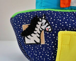 Enchanting Handmade Quilted Ark of Noah - For Children