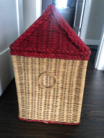 Wicker toy chests