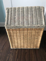 Wicker toy chests