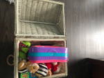 Wicker toy chests