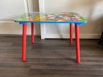 Table and Toy bin/ shoe rack (shoes, books,