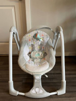 Compact Portable Baby Swing 2 Infant Seat-Electrical Ingenuity ConvertMe 2-in-1