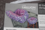 NEW NEVER USED Floppy Seat Ez Carry Shopping Cart and High Chair Cover