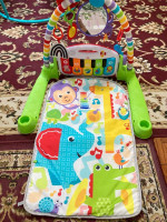 Fisher Price Glow & Grow Kick & Play Piano Gym Baby Placemat W Musical Learning