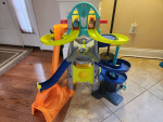 Fisher Price Little People Launch & Loop Raceway Race Track w/Sounds