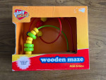 CHILD'S WOODEN MAZE - NEW PRICE!!