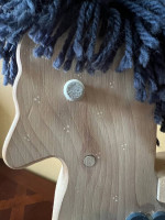 Miniature Wooden Toy Rocking Horse (for display)