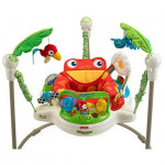 Fisher-Price Baby Bouncer Rainforest Jumperoo~Music~Lights~Sounds