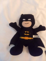 0-6 Mo. Batman Hearts All Over Tutu Snap Suit and Batman Doll