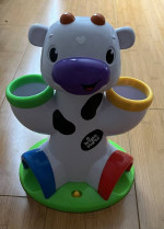 Drop and Giggle Cow Ball Popper Musical toy
