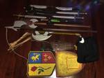 Kids Toy “Weapons”- Swords, Shields, Bows, Axes, Etc. (LOT)