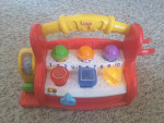 Push Button Toy - Lights up & talks - Fisher Price