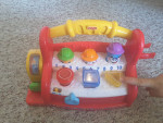 Push Button Toy - Lights up & talks - Fisher Price