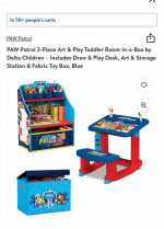 Paw-patrol desk art