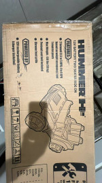 12 V Two-Seater Hummer H2 Yellow