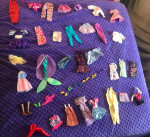 Barbie clothes and doll/toy lot