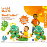 Bright Starts STROLL N ROLL 2-in-1 ELEPHANT WALKER Age 6+ Mos ~ New