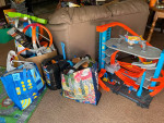 Lots of hotwheels