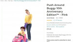 Step2 Push Around Buggy 10th Anniversary Edition - Pink